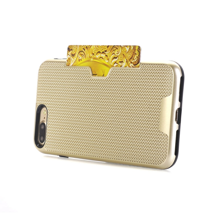 For iPhone 8 Plus & 7 Plus   Dream Network Dropproof Protective Back Cover Case with Card Slots