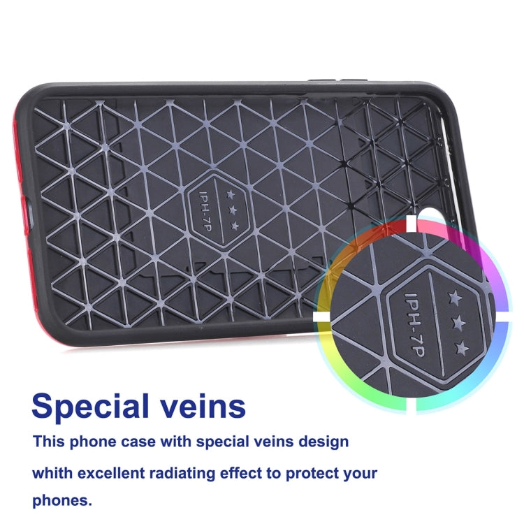 For iPhone 8 Plus & 7 Plus   Dream Network Dropproof Protective Back Cover Case with Card Slots