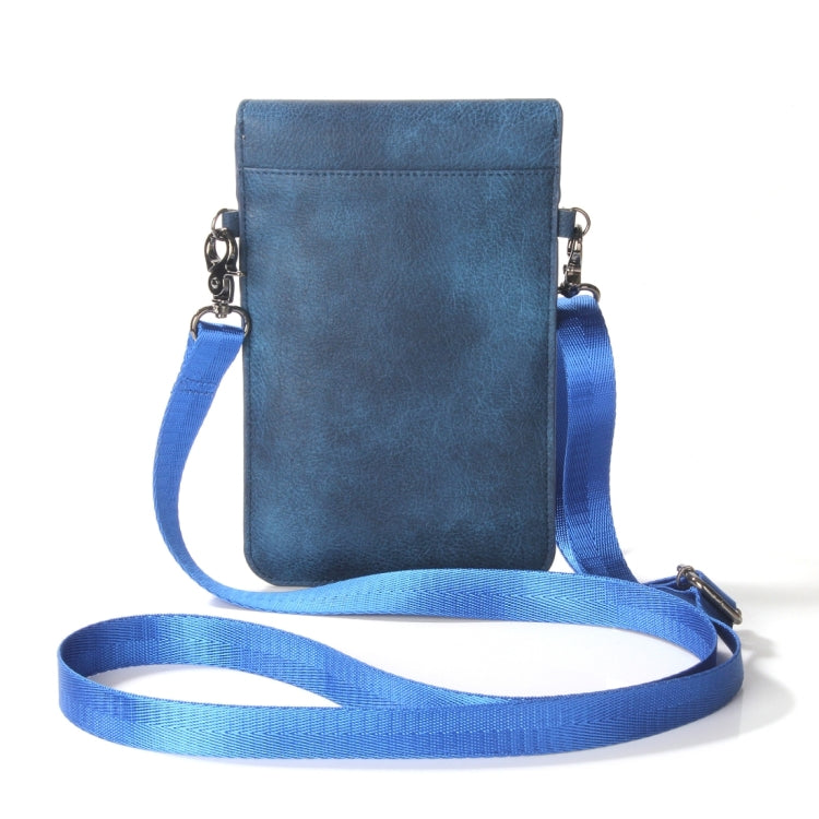 6.3 inch and Below Universal PU Leather Double Zipper Shoulder Carrying Bag with Card Slots & Wallet for Sony, Huawei, Meizu, Lenovo, ASUS, Cubot, Oneplus, Dreami, Oukitel, Xiaomi, Ulefone, Letv, DOOGEE, Vkworld, and other Smartphones