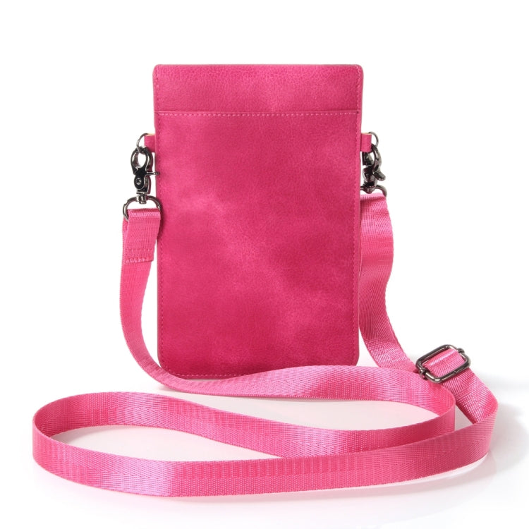 6.3 inch and Below Universal PU Leather Double Zipper Shoulder Carrying Bag with Card Slots & Wallet for Sony, Huawei, Meizu, Lenovo, ASUS, Cubot, Oneplus, Dreami, Oukitel, Xiaomi, Ulefone, Letv, DOOGEE, Vkworld, and other Smartphones