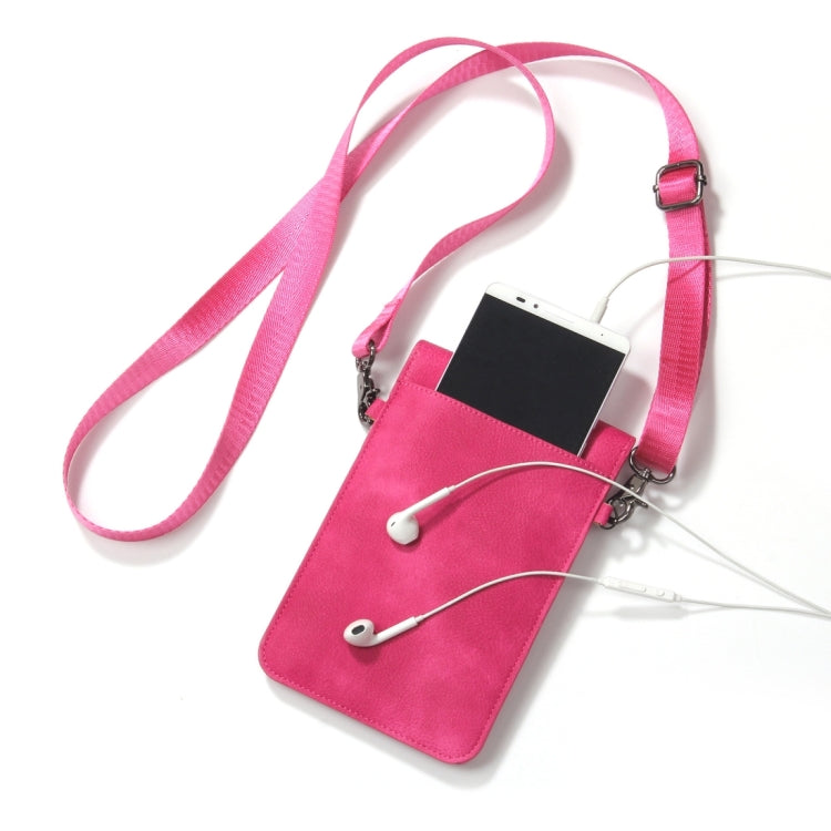 6.3 inch and Below Universal PU Leather Double Zipper Shoulder Carrying Bag with Card Slots & Wallet for Sony, Huawei, Meizu, Lenovo, ASUS, Cubot, Oneplus, Dreami, Oukitel, Xiaomi, Ulefone, Letv, DOOGEE, Vkworld, and other Smartphones