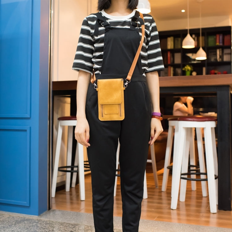 6.3 inch and Below Universal PU Leather Double Zipper Shoulder Carrying Bag with Card Slots & Wallet for Sony, Huawei, Meizu, Lenovo, ASUS, Cubot, Oneplus, Dreami, Oukitel, Xiaomi, Ulefone, Letv, DOOGEE, Vkworld, and other Smartphones
