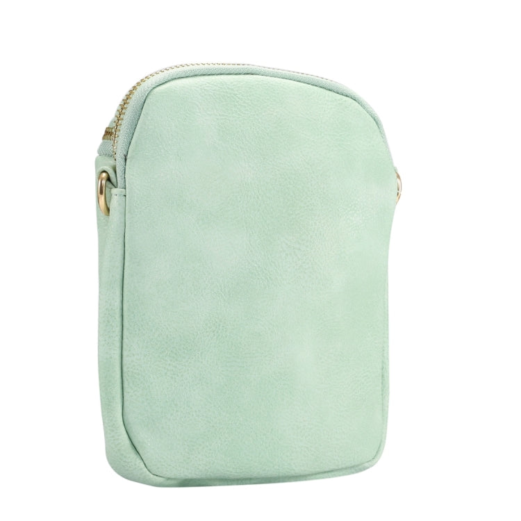6.4 inch and Below Universal Litchi Texture PU Leather Double Zipper Shoulder Carrying Bag for Sony, Huawei, Meizu, Lenovo, ASUS, Cubot, Oneplus, Dreami, Oukitel, Xiaomi, Ulefone, Letv, DOOGEE, Vkworld, and other Smartphones