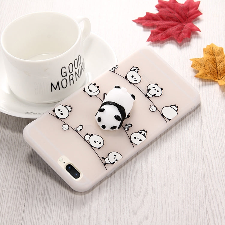 For iPhone 8 Plus & 7 Plus   3D Cartoon Squeeze Relief Squishy Dropproof Protective Back Cover Case