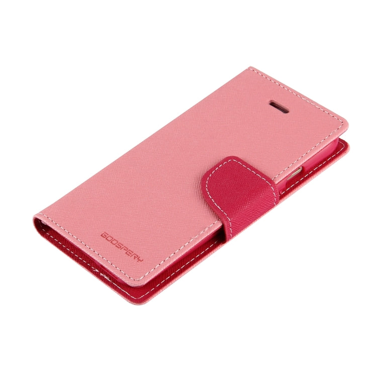 GOOSPERY FANCY DIARY for iPhone 8 Plus & 7 Plus   Cross Texture Horizontal Flip Leather Case with Card Slots & Wallet & Holder