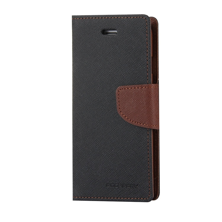 GOOSPERY FANCY DIARY for iPhone 8 Plus & 7 Plus   Cross Texture Horizontal Flip Leather Case with Card Slots & Wallet & Holder