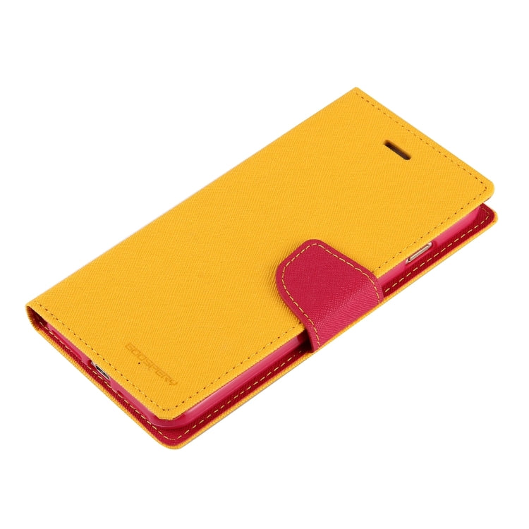 GOOSPERY FANCY DIARY for iPhone 8 Plus & 7 Plus   Cross Texture Horizontal Flip Leather Case with Card Slots & Wallet & Holder