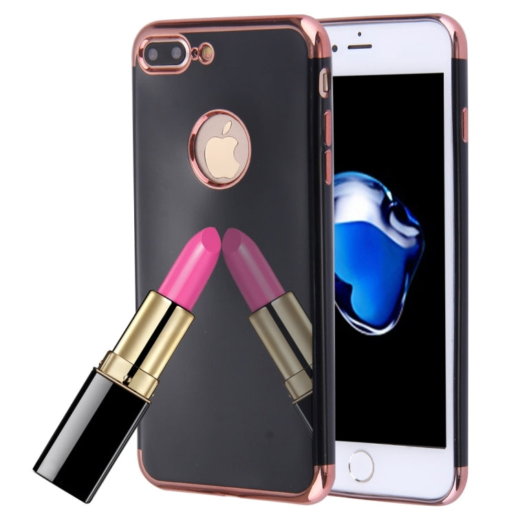 For iPhone 8 Plus & 7 Plus    Mirror TPU Protective Cover Case