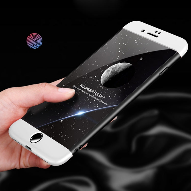 GKK for iPhone 7 Plus PC Three - paragraph Shield 360 Degrees Full Coverage Protective Case Back Cover