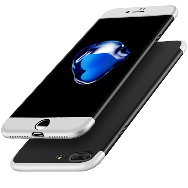 GKK for iPhone 7 Plus PC Three - paragraph Shield 360 Degrees Full Coverage Protective Case Back Cover