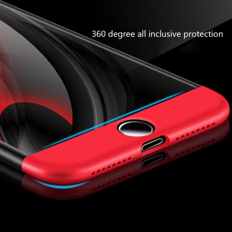 GKK for iPhone 7 Plus PC Three - paragraph Shield 360 Degrees Full Coverage Protective Case Back Cover