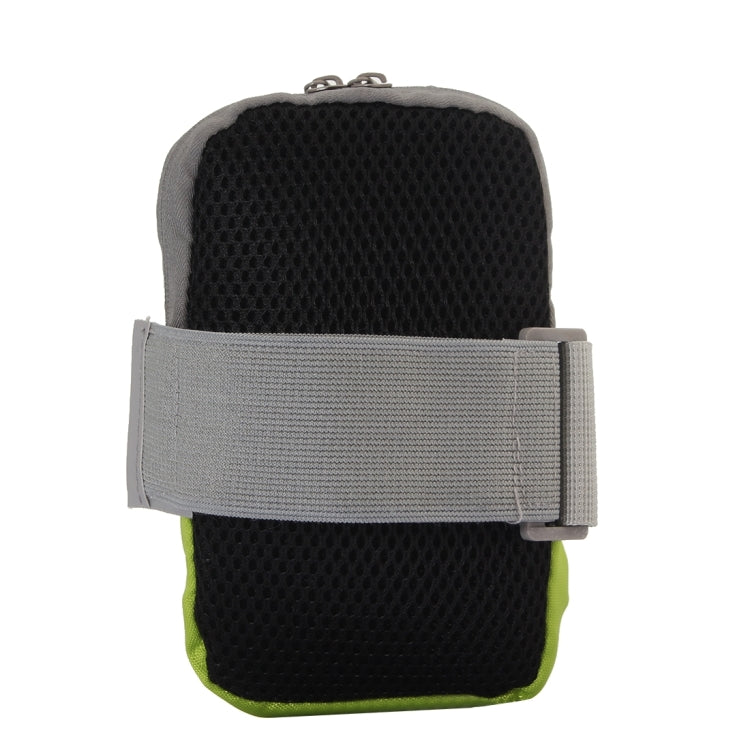 Universal Zipper Double Bag Multi-functional Sport Arm Case with Earphone Hole for iPhone X , iPhone, Samsung, HTC, Sony, Lenovo, Huawei, Xiaomi and other Smartphones, Internal Size: 17.5x10x3cm