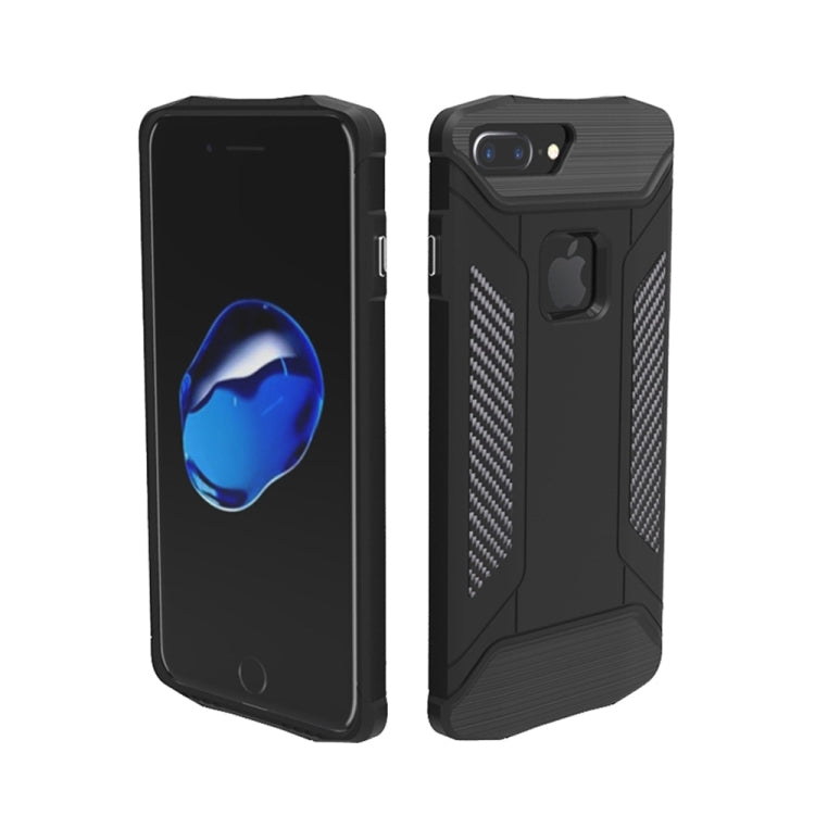 For iPhone 8 Plus & 7 Plus   TPU + PC Steel Armor Combination Case
