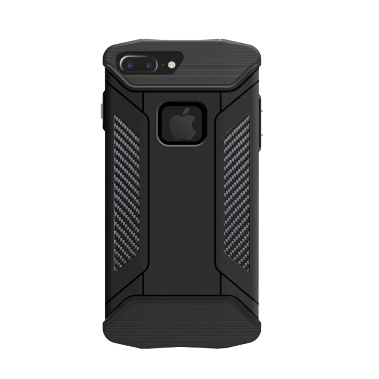 For iPhone 8 Plus & 7 Plus   TPU + PC Steel Armor Combination Case