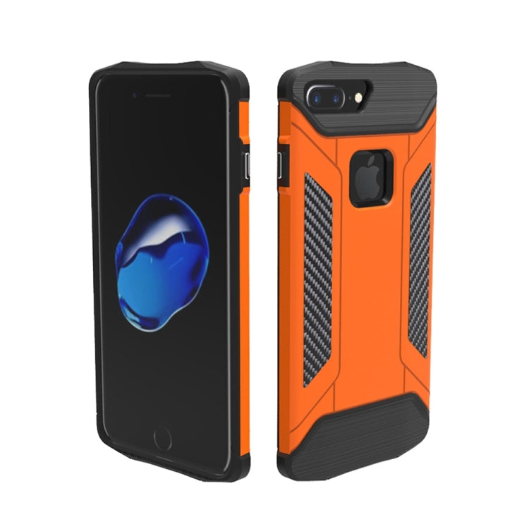 For iPhone 8 Plus & 7 Plus   TPU + PC Steel Armor Combination Case