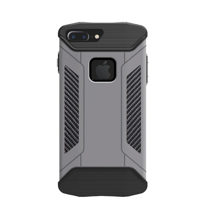 For iPhone 8 Plus & 7 Plus   TPU + PC Steel Armor Combination Case