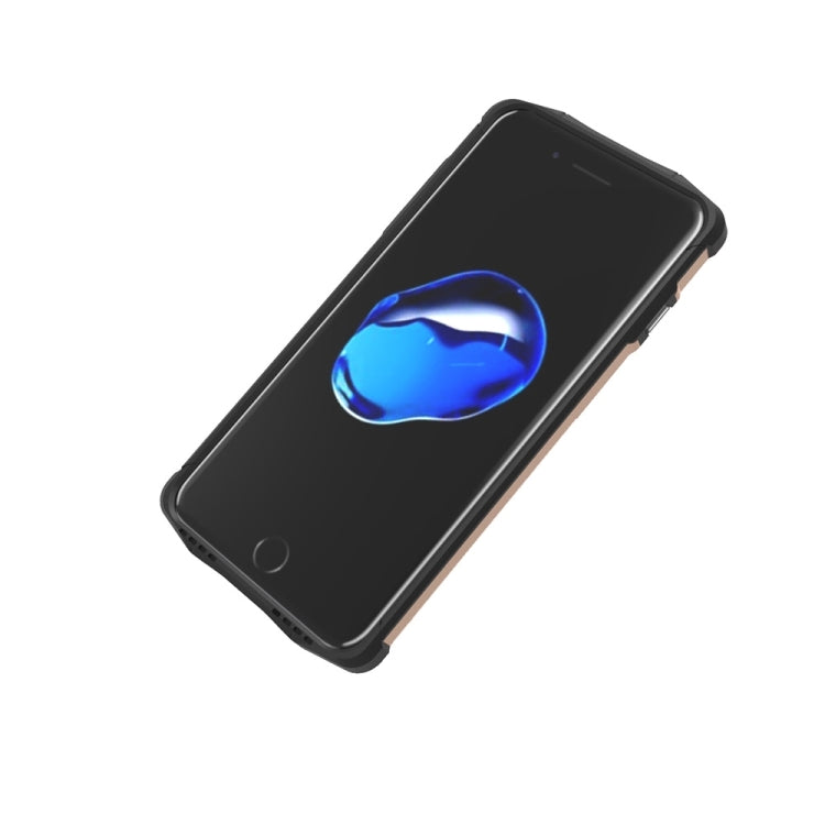 For iPhone 8 Plus & 7 Plus   TPU + PC Steel Armor Combination Case