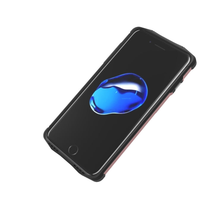 For iPhone 8 Plus & 7 Plus   TPU + PC Steel Armor Combination Case