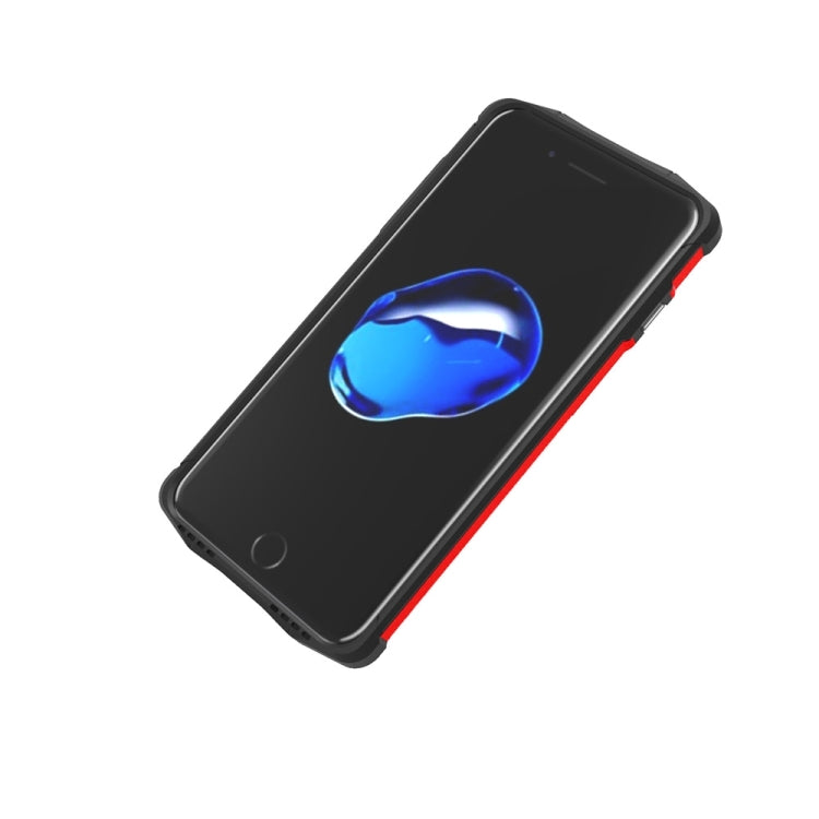 For iPhone 8 Plus & 7 Plus   TPU + PC Steel Armor Combination Case