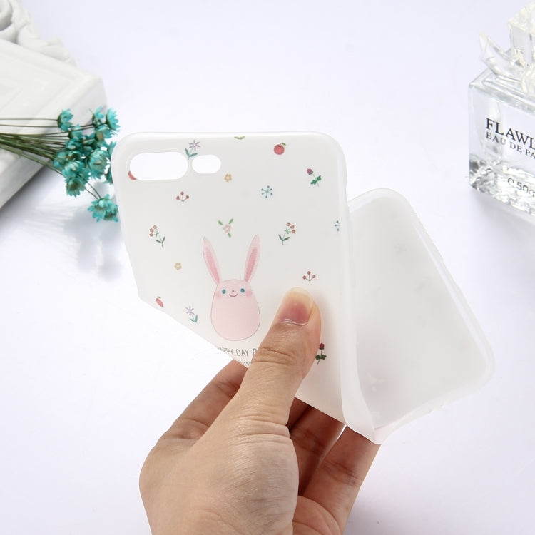 For iPhone 8 Plus & 7 Plus   TPU Frosted Embossed