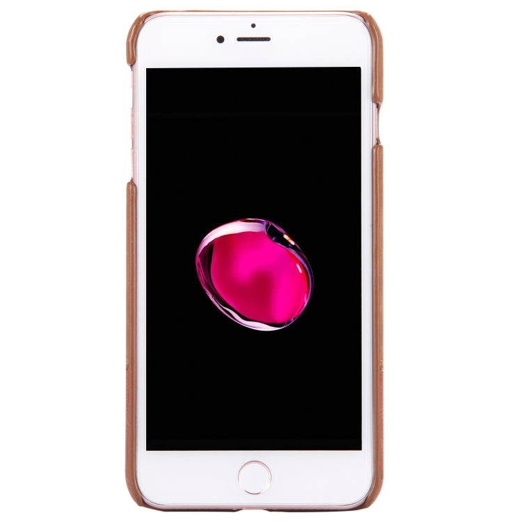 Fashionable Color Matching Bicolourable PC + PU Leather Case for iPhone 8 Plus & 7 Plus