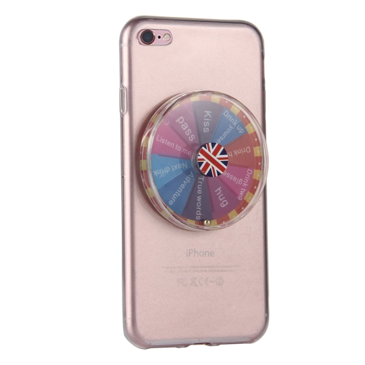 For iPhone 8 Plus & 7 Plus   TPU Lucky Turntable Protective Back Cover Case