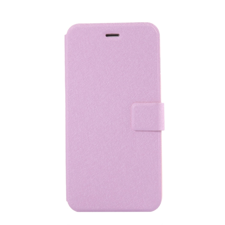 For iPhone 8 Plus & 7 Plus   Silk Texture Horizontal Flip Leather Case with Magnetic Buckle & Holder & Card Slots