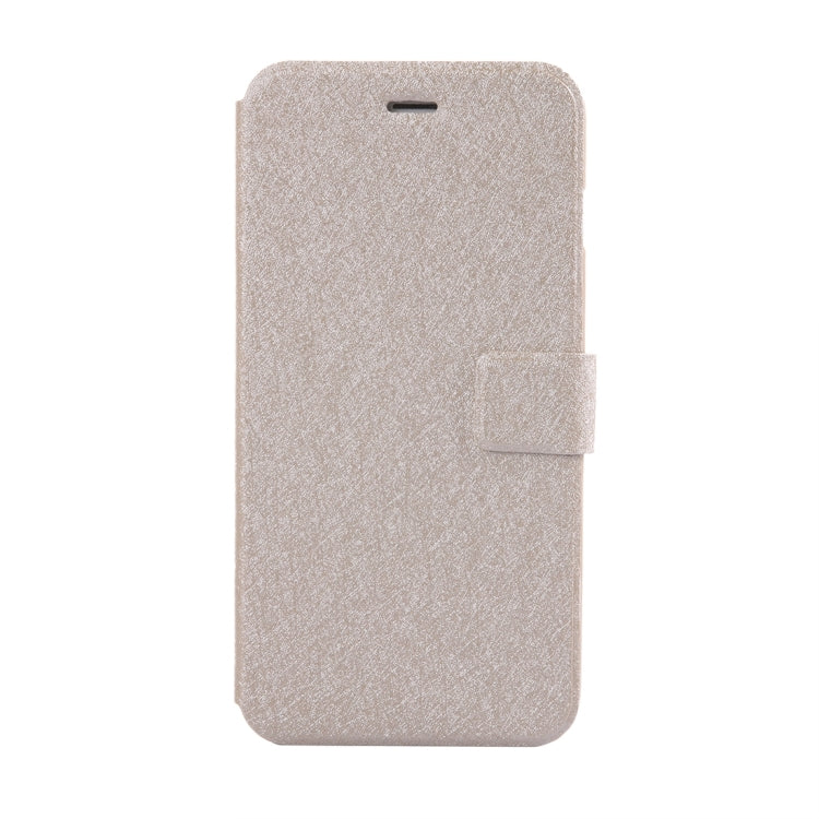 For iPhone 8 Plus & 7 Plus   Silk Texture Horizontal Flip Leather Case with Magnetic Buckle & Holder & Card Slots