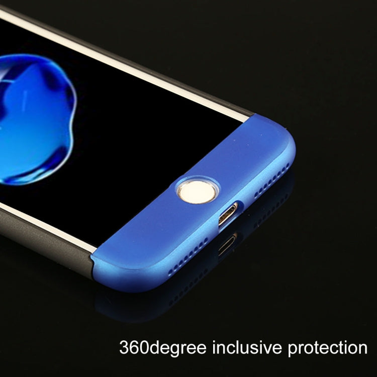 GKK for iPhone 7 Plus PC Three Stage Splicing 360 Degrees Full Coverage Protective Case Back Cover