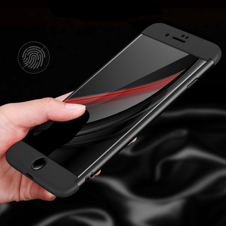 GKK for iPhone 7 Plus PC Three Stage Splicing 360 Degrees Full Coverage Protective Case Back Cover