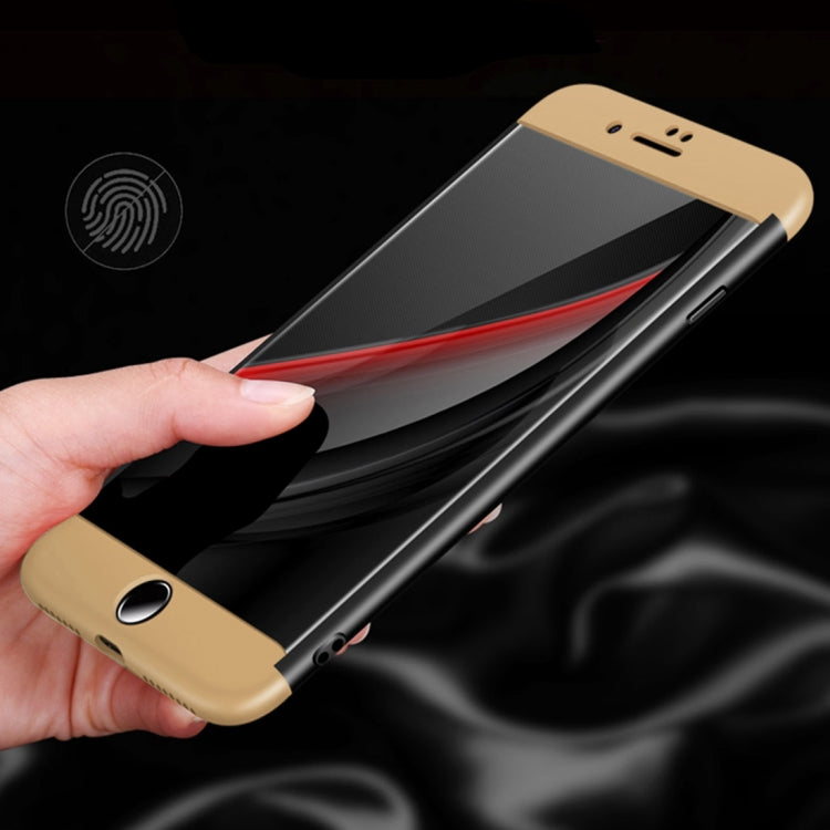 GKK for iPhone 7 Plus PC Three Stage Splicing 360 Degrees Full Coverage Protective Case Back Cover