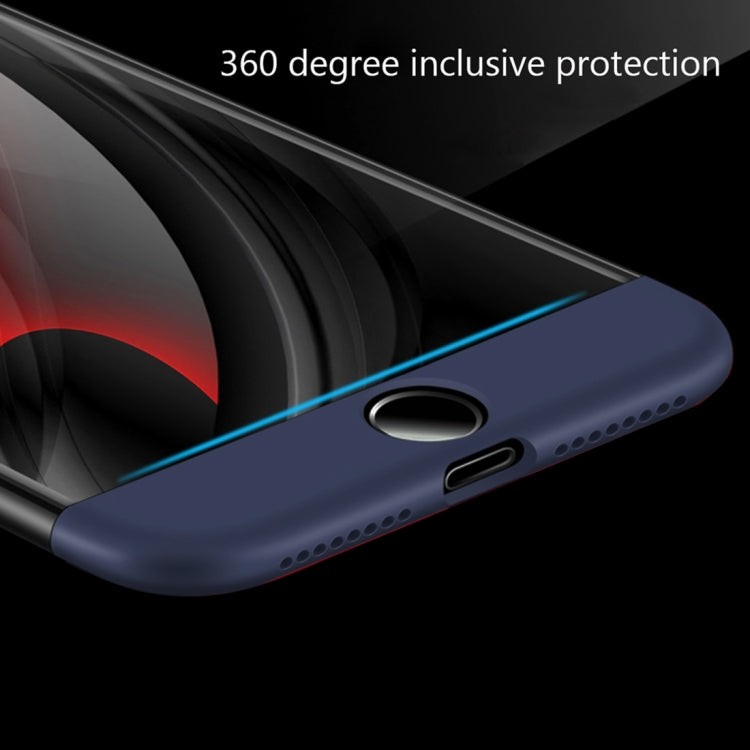 GKK for iPhone 7 Plus PC Three Stage Splicing 360 Degrees Full Coverage Protective Case Back Cover
