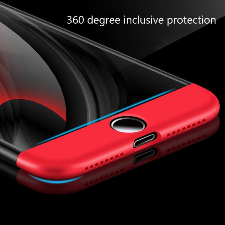 GKK for iPhone 7 Plus PC Three Stage Splicing 360 Degrees Full Coverage Protective Case Back Cover