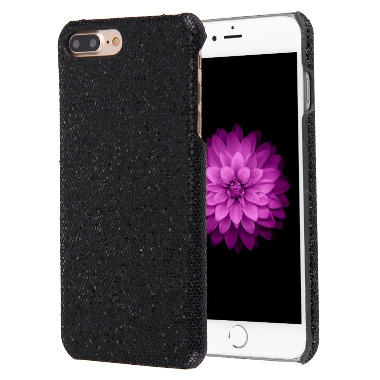 For iPhone 8 Plus & 7 Plus   Twinkling Paillette Plating Hard Protective Case