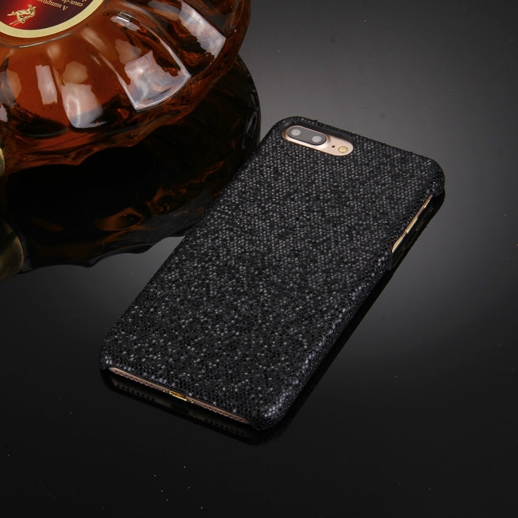 For iPhone 8 Plus & 7 Plus   Twinkling Paillette Plating Hard Protective Case