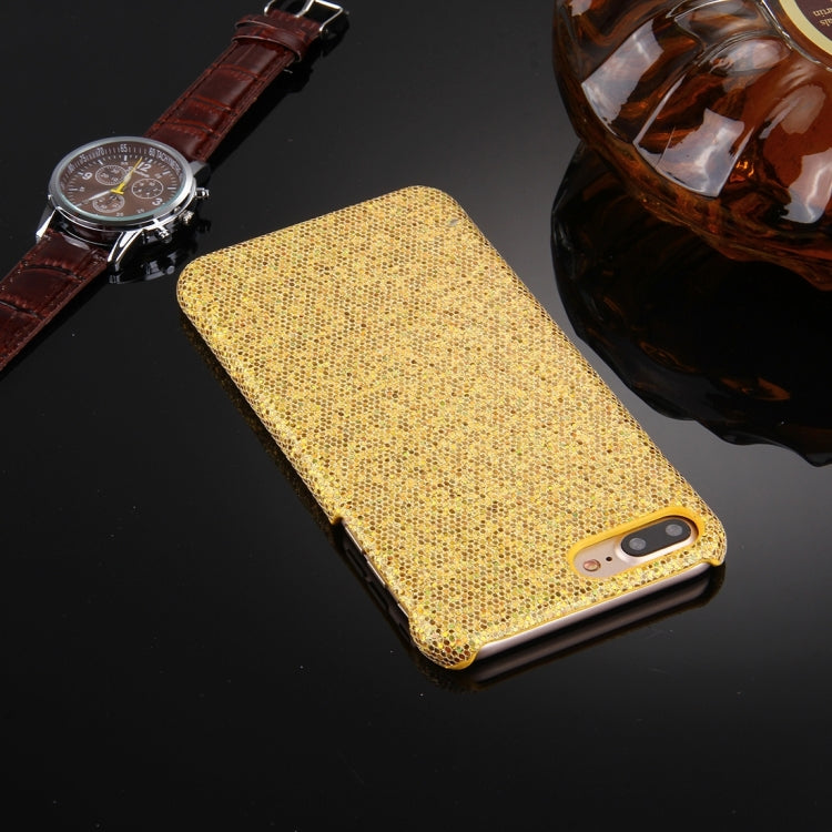 For iPhone 8 Plus & 7 Plus   Twinkling Paillette Plating Hard Protective Case