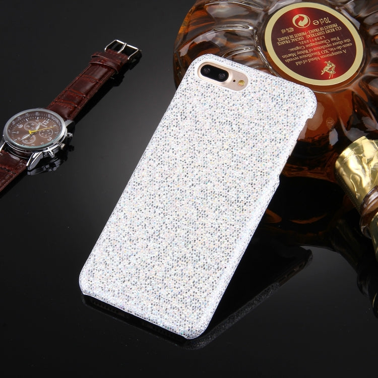 For iPhone 8 Plus & 7 Plus   Twinkling Paillette Plating Hard Protective Case