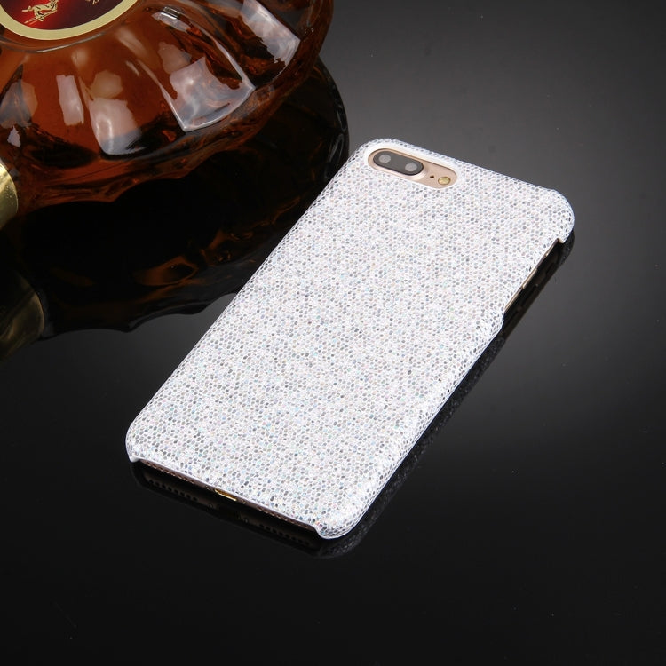 For iPhone 8 Plus & 7 Plus   Twinkling Paillette Plating Hard Protective Case