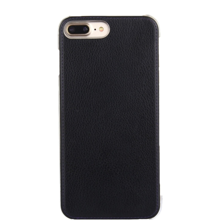 For iPhone 8 Plus & 7 Plus   PU leather Protective Back Cover Case