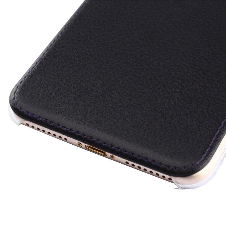 For iPhone 8 Plus & 7 Plus   PU leather Protective Back Cover Case