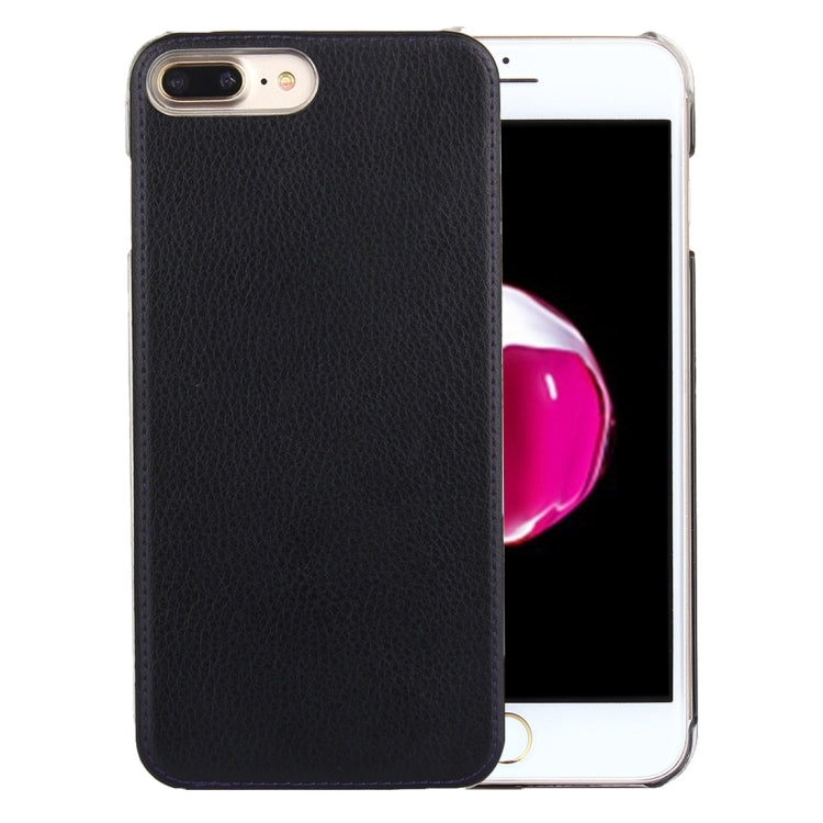 For iPhone 8 Plus & 7 Plus   PU leather Protective Back Cover Case