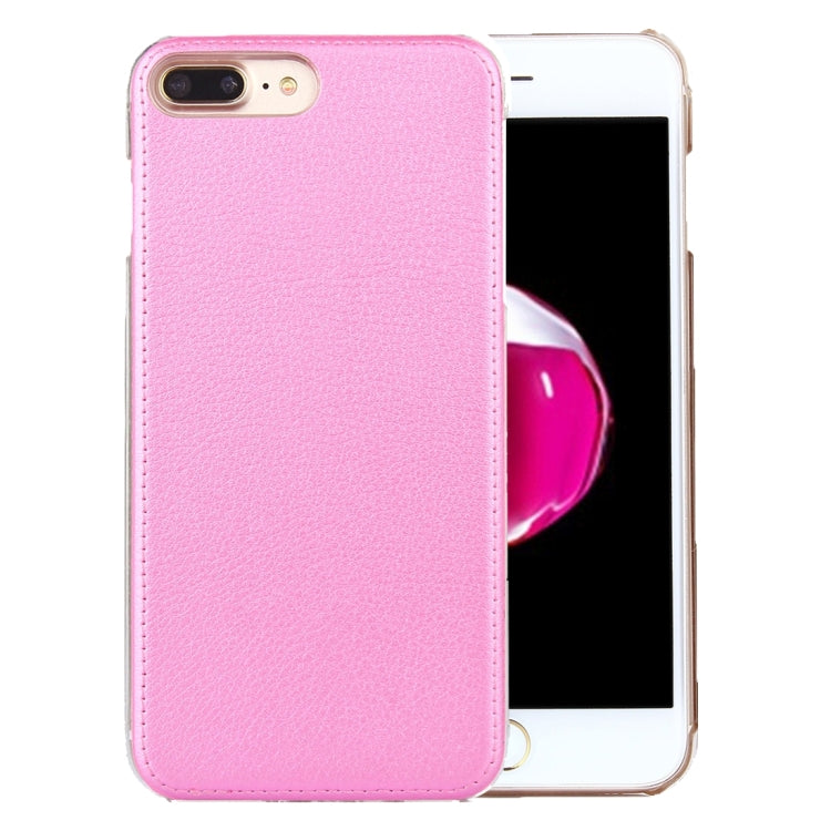 For iPhone 8 Plus & 7 Plus   PU leather Protective Back Cover Case