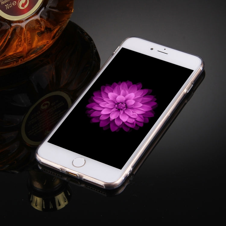 For iPhone 8 Plus & 7 Plus   Electroplating Mirror TPU Protective Cover Case