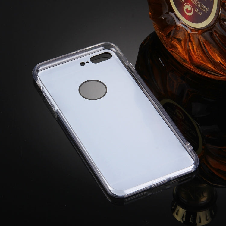 For iPhone 8 Plus & 7 Plus   Electroplating Mirror TPU Protective Cover Case