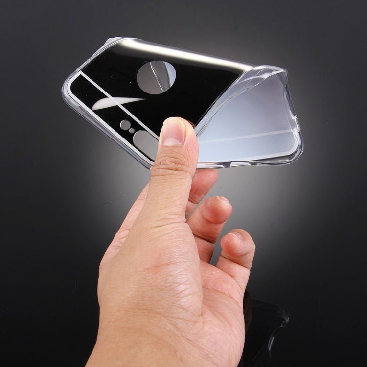 For iPhone 8 Plus & 7 Plus   Electroplating Mirror TPU Protective Cover Case
