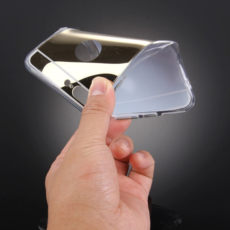 For iPhone 8 Plus & 7 Plus   Electroplating Mirror TPU Protective Cover Case