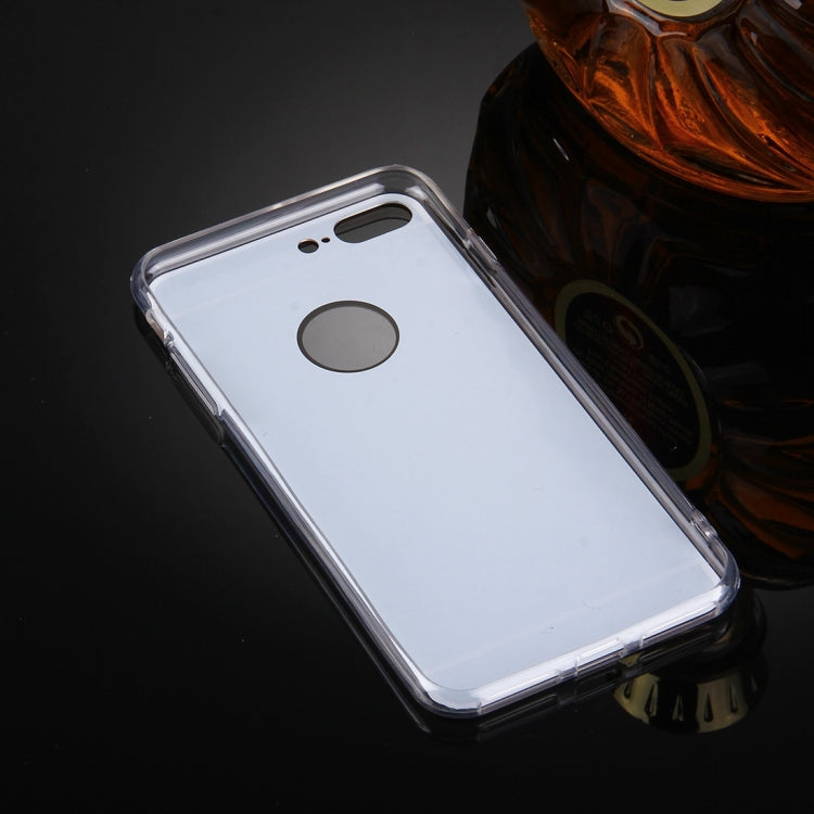 For iPhone 8 Plus & 7 Plus   Electroplating Mirror TPU Protective Cover Case