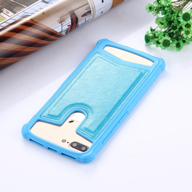 Universal Crazy Horse Texture PU Leather + Silicone Protective Case for iPhone 8 Plus & 7 Plus  , iPhone 6 Plus & 6s Plus, Galaxy S7 Edge / A710, Sony, Huawei, Meizu, Lenovo and other 5.2-5.5 inch Smartphones