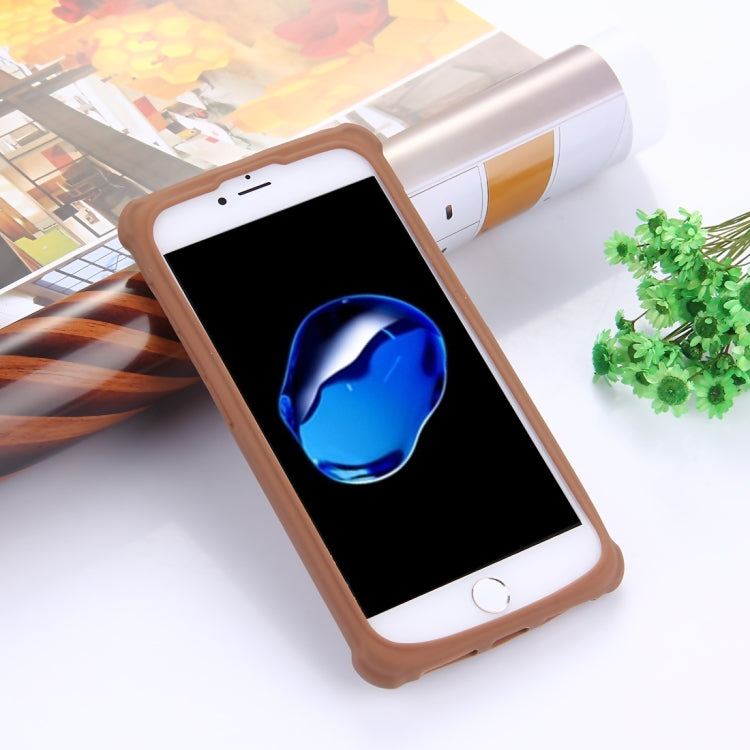 Universal Crazy Horse Texture PU Leather + Silicone Protective Case for iPhone 8 Plus & 7 Plus  , iPhone 6 Plus & 6s Plus, Galaxy S7 Edge / A710, Sony, Huawei, Meizu, Lenovo and other 5.2-5.5 inch Smartphones