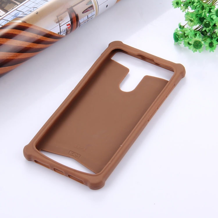 Universal Crazy Horse Texture PU Leather + Silicone Protective Case for iPhone 8 Plus & 7 Plus  , iPhone 6 Plus & 6s Plus, Galaxy S7 Edge / A710, Sony, Huawei, Meizu, Lenovo and other 5.2-5.5 inch Smartphones